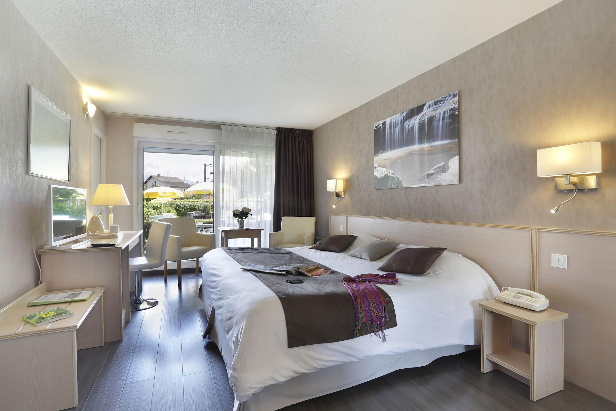 Logis Hotel Arc En Ciel Thonon-les-Bains Exterior photo