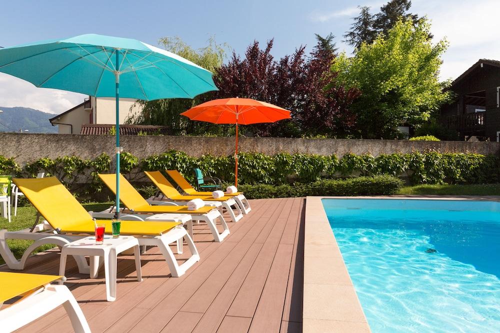 Logis Hotel Arc En Ciel Thonon-les-Bains Exterior photo