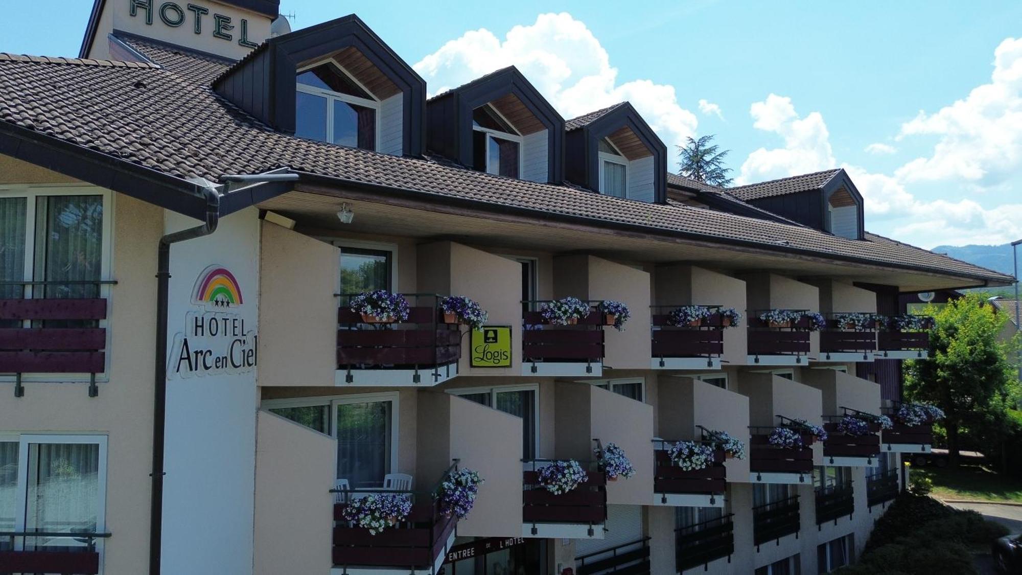 Logis Hotel Arc En Ciel Thonon-les-Bains Exterior photo
