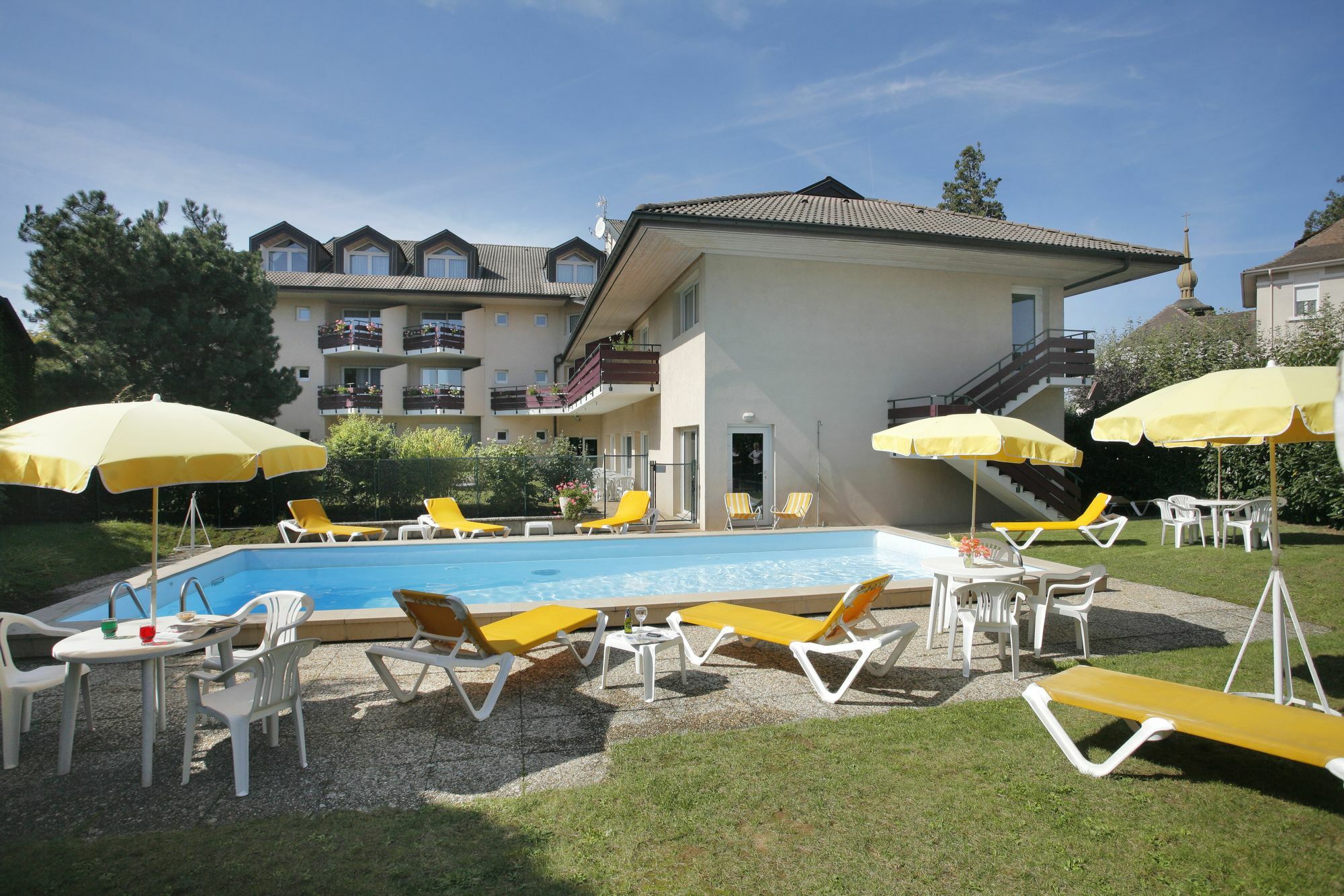 Logis Hotel Arc En Ciel Thonon-les-Bains Exterior photo